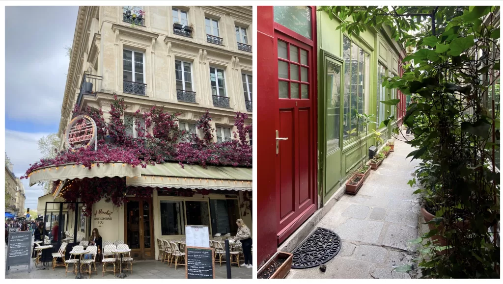 Rue Dupedit-Thouars and Le Passage de l'Ancre - for a quiet moment in Le Marais, Paris. Read more at parisiansundays.com