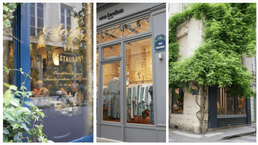 The narrow streets of Île Saint-Louis offers a variety of shops, art galleries and restaurants. Read more at parisiansundays.com 