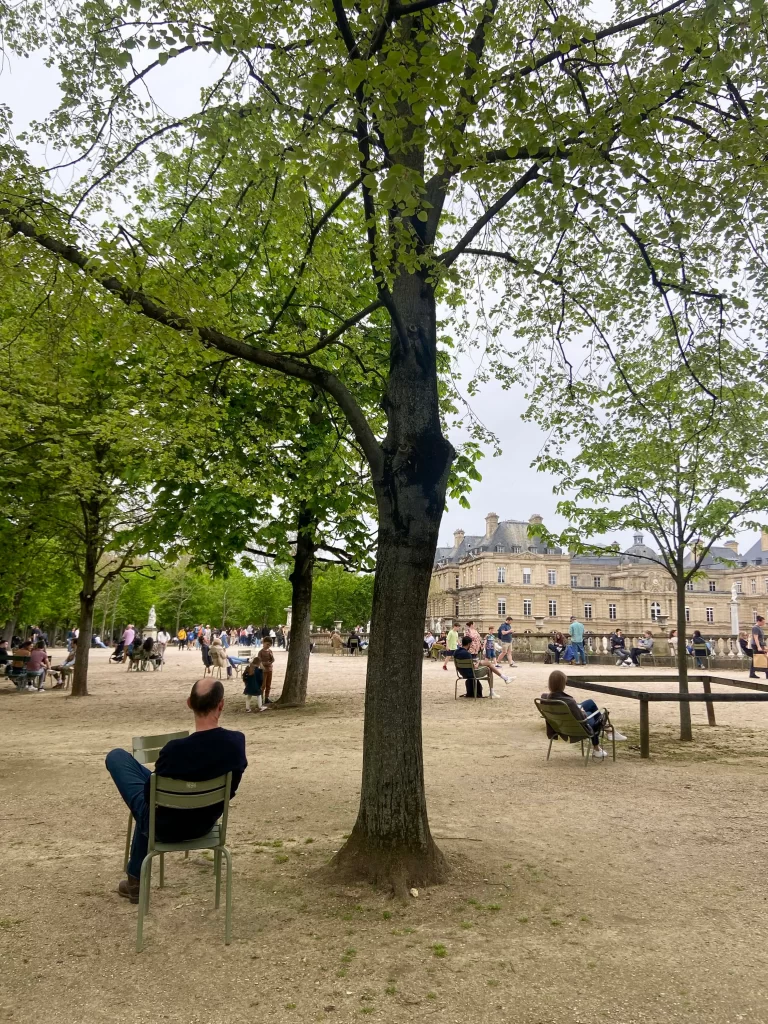 There are always people sitting by themselves enjoying the tranquility and reading in the parks of Paris. Read about solo-travelling to Paris at parisiansundays.com